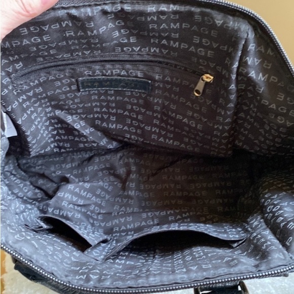 Rampage black satchel / handbagββββββββββββββββ - Picture 8 of 9